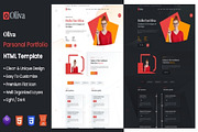 Oliva - Portfolio HTML Template, a Bootstrap Template by Ordain IT (Thumbnail 2 of 2)