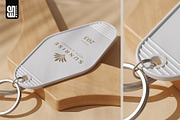 Hotel Keychain on Hanger Mockup, an Advertising Mockup by SD Mockup (Thumbnail 2 of 5)