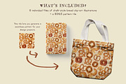Bread & Bakery Goodies Clip Art, a Food Illustration by Cynthia Arre (Thumbnail 5 of 5)