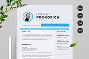 Clean Resume/CV, a Resume Template by Aspect_Studio (Thumbnail 1 of 4)