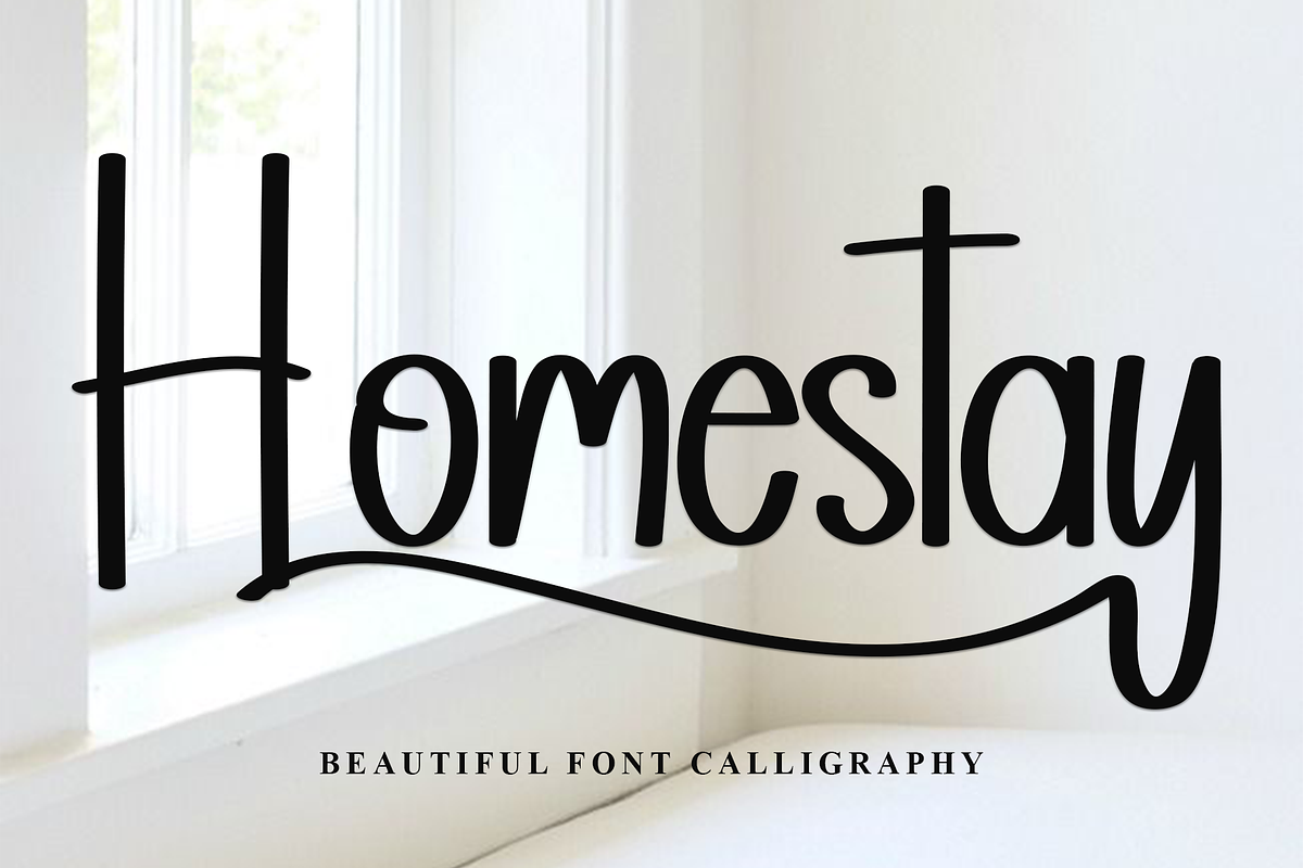 Embroidery, a Script Font by InermediaSTUDIO (Photo 3 of 7)