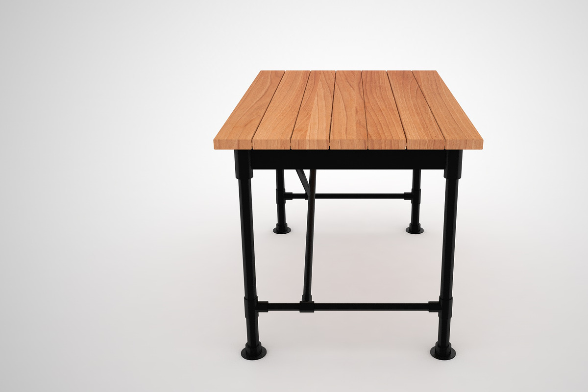 Kullaberg Desk, a Furniture 3D Model by 3D Furnishing (Photo 4 of 8)