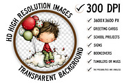 Whimsical Cute Kids With Balloons, an Illustration by Craft Nest (Thumbnail 2 of 7)