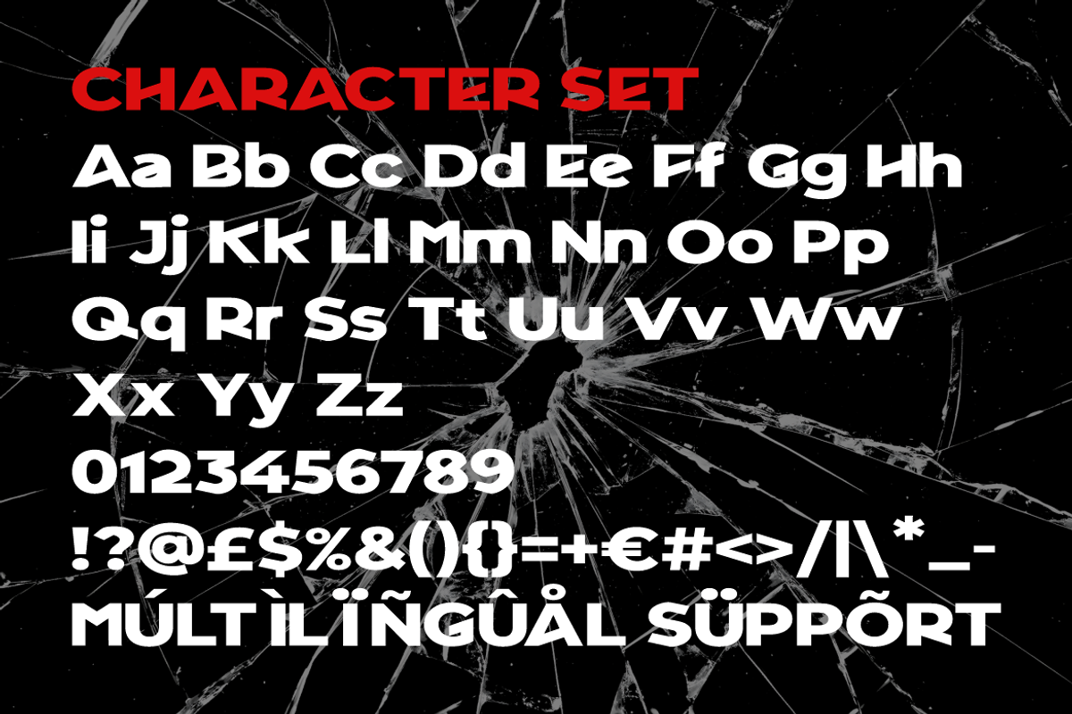 Strong Punch Sport Font, a Font by PutraCetol Studio (Photo 5 of 5)