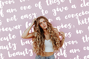 Sweet November script, a Handwritten Font by BilberryCreates (Thumbnail 4 of 6)