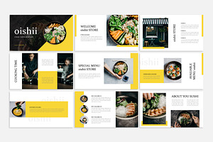 Oishii - Powerpoint Template