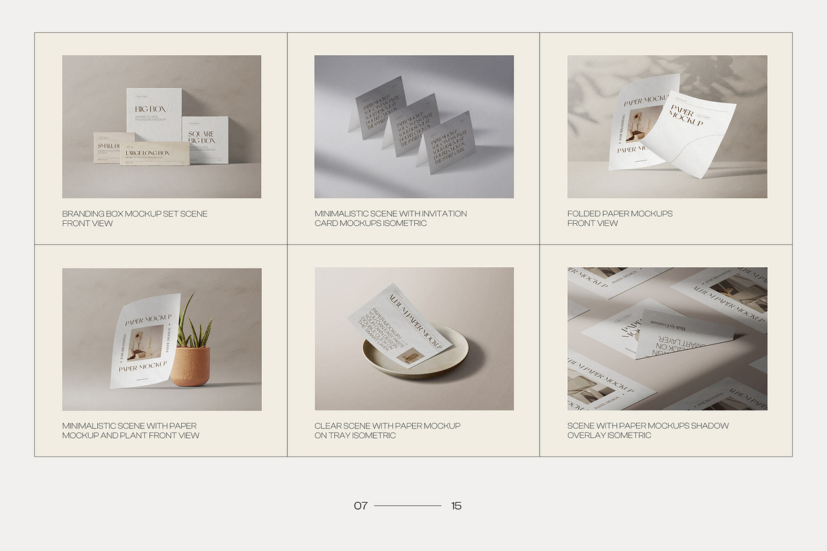 Branding&Cosmetics mockup pack, a Packaging Mockup by Creatoom