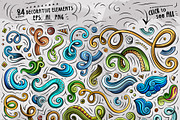 Hawaii Cartoon Objects Set, an Animal Illustration by BALABOLKA (Thumbnail 3 of 3)
