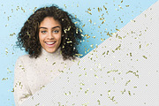 Confetti Photoshop Brushes, a Brush Add-On by Photohacklovers (Thumbnail 5 of 6)
