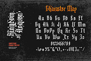 Kingdom Of Heaven - Blackletter, a Blackletter Font by Vampstudio (Thumbnail 12 of 13)