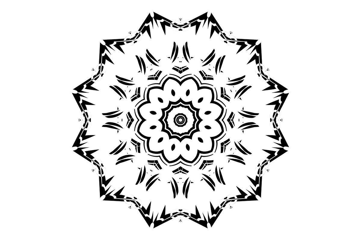 Spiritual Mandala Artwork Bundle, a Decorative Illustration by NJ Himel (Photo 88 of 104)