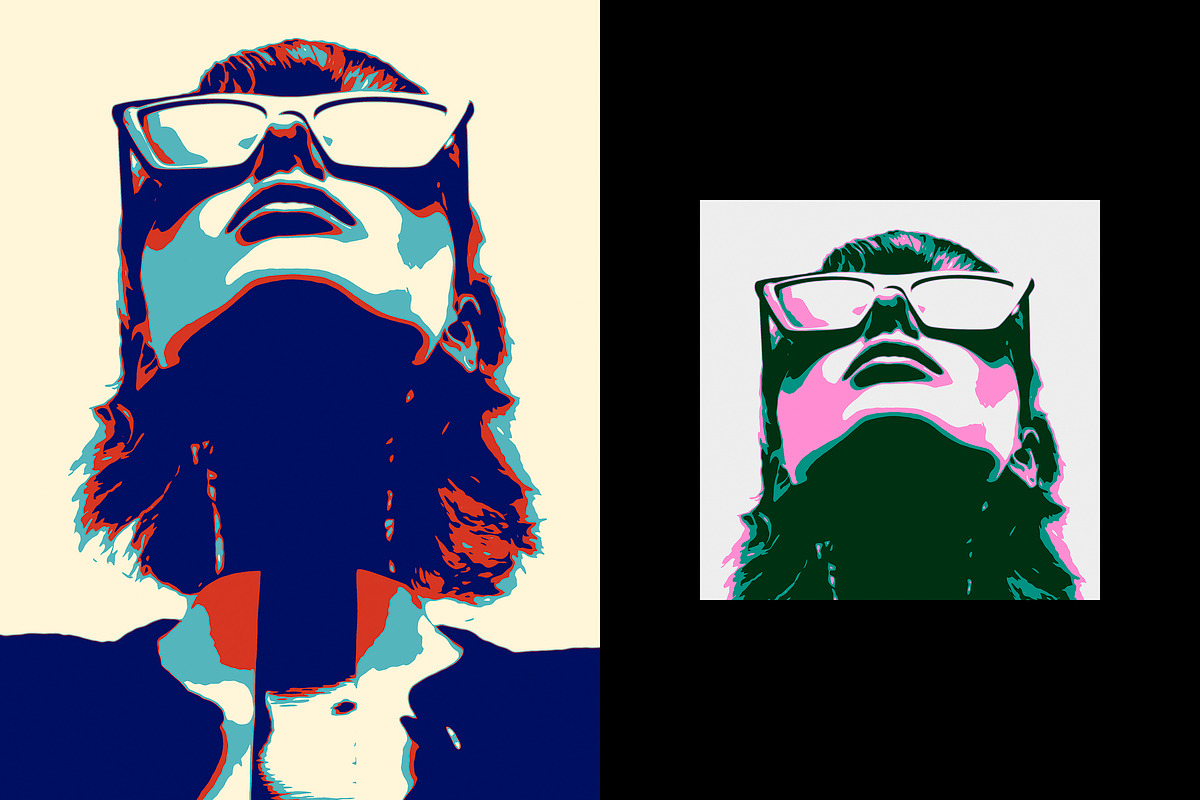 Retro Pop Art Poster Effect, a Layer Style Add-On by Design Squad (Photo 4 of 6)