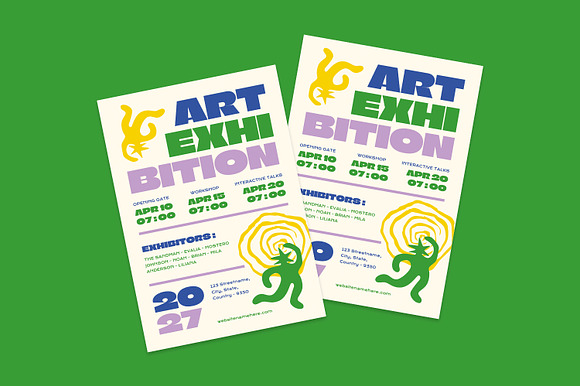 Art Exhibition - Flyer preview 5
