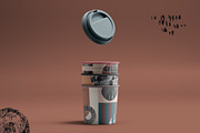 Abstract Modern faces. Geometric set, an Object Graphic by lisa_kalev (Thumbnail 3 of 10)