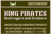 Highest Power font, a Serif Font by weknow (Thumbnail 5 of 8)