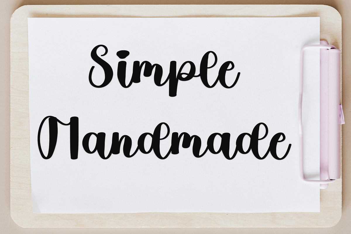Delighter, a Handwritten Font by InermediaSTUDIO (Photo 6 of 8)