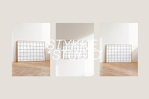 MINIMALIST Light Wood Frame Mockup