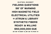 Feldspar Wide - Caps Display Font, a Sans Serif Font by Jacob Waites (Thumbnail 6 of 6)