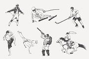 Players and spotsmen sketches, a Person Illustration by Akimo Mia (Thumbnail 4 of 4)