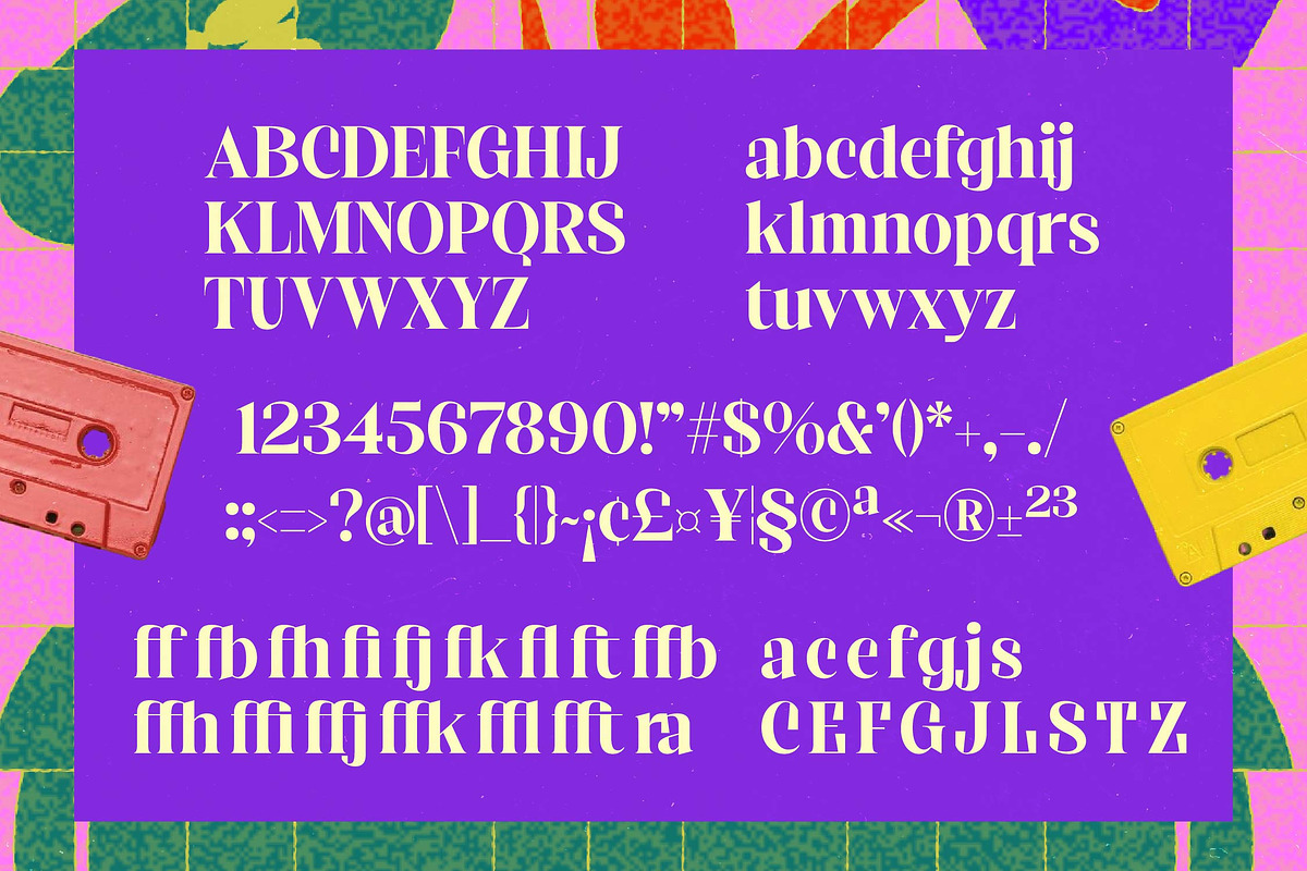 Daily Vibrant Bold Tall Serif, a Serif Font by timelesstype.co (Photo 9 of 10)