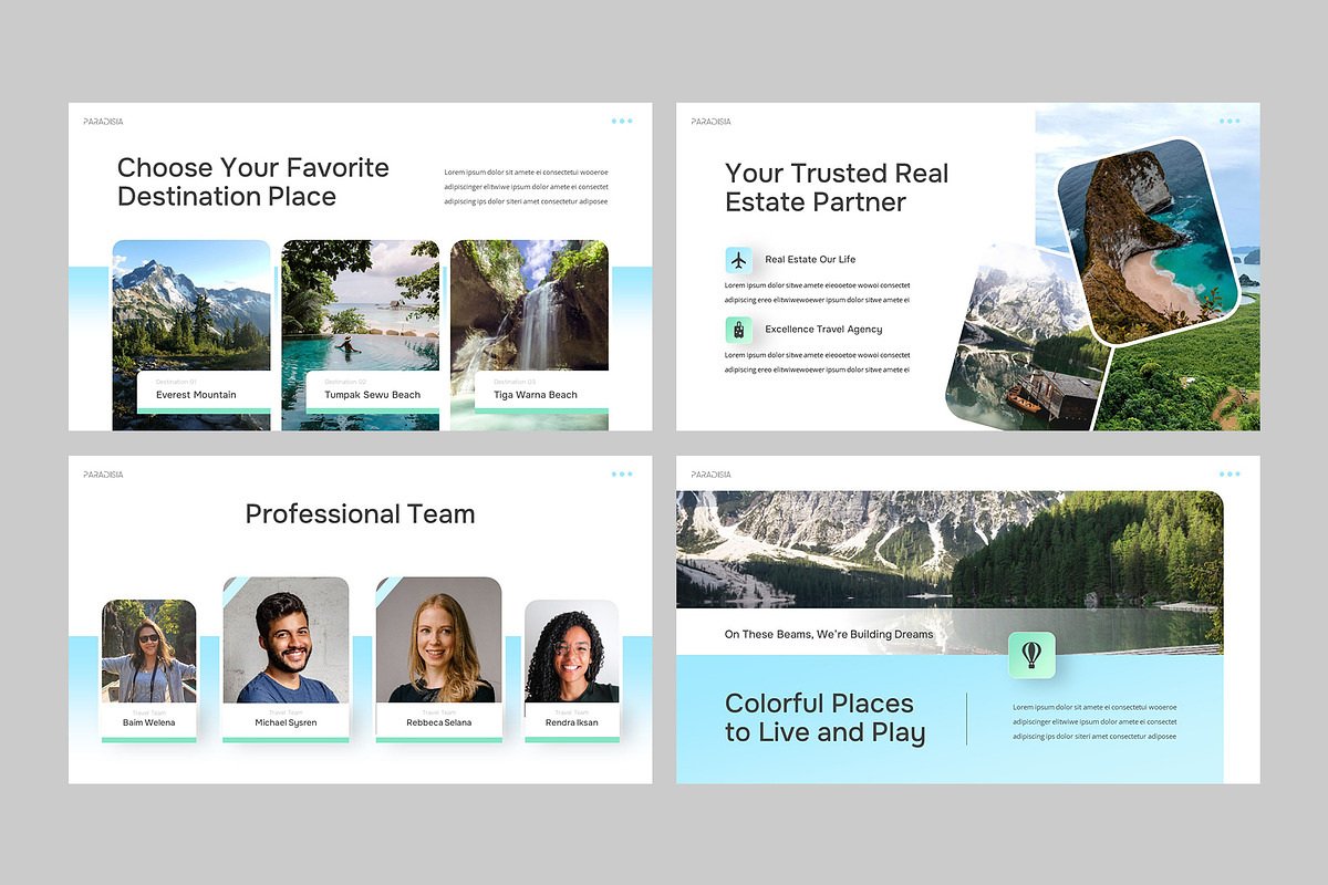 PARADISIA - Travel Agency Keynote, a Presentation Template by rgbryand (Photo 5 of 9)