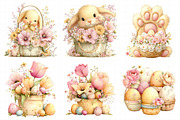 Easter Eggs Basket Clipart, an Illustration by Daily.Designs (Thumbnail 7 of 8)