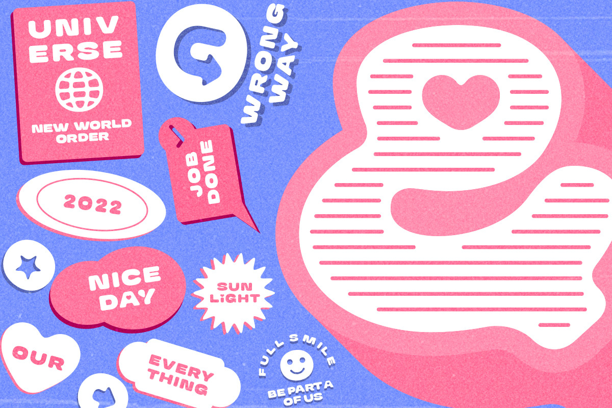 Pink Power - 3D Layered Font, a Font by Sarid Ezra (Photo 7 of 10)