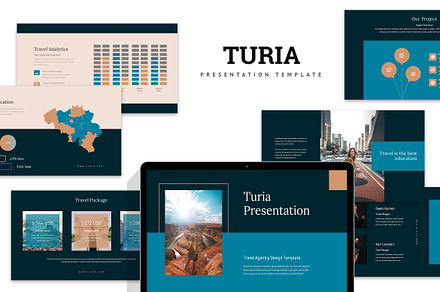 Turia : Travel Agent Keynote, a Presentation Template by Punkl Camp
