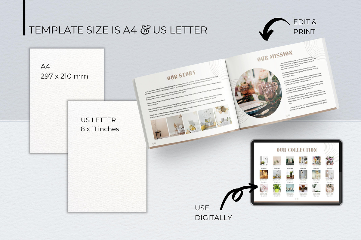 Product Catalog Canva Template, a Magazine Template by B2 Studio (Photo 9 of 12)
