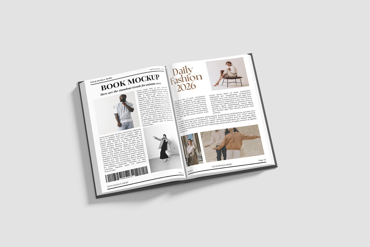 High-quality Book Mockup, a Books & Magazine Mockup by safrizalstudio (Photo 4 of 5)