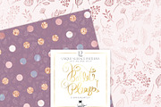 Ballerina Elegant Basics Patterns, a Pattern Graphic by KaramfilaS (Thumbnail 3 of 9)