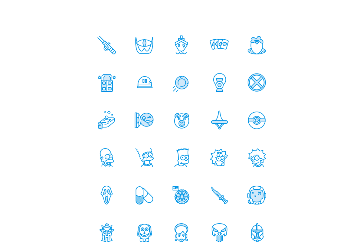 SMASHICONS - 320+ Movie Icons - preview 4