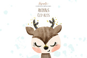 Animals cliparts, an Animal Illustration by TheHappyGiftArt (Thumbnail 3 of 6)