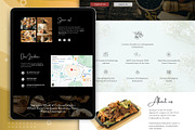 Catering Services Website Template, a Landing Page Template by Kromatic Design Studio (Thumbnail 3 of 10)