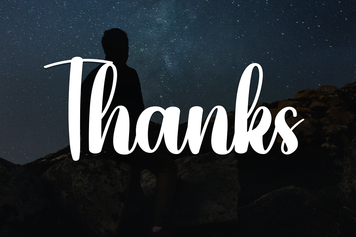 Sadnight | Script Font, a Handwritten Font by Scratchones (Photo 9 of 9)