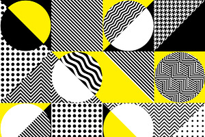 10 Seamless Geometric Patterns