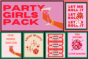 Lucky Girl's Vegas-Style Party Pack, a Decorative Illustration by Saint aury Studio (Thumbnail 1 of 10)