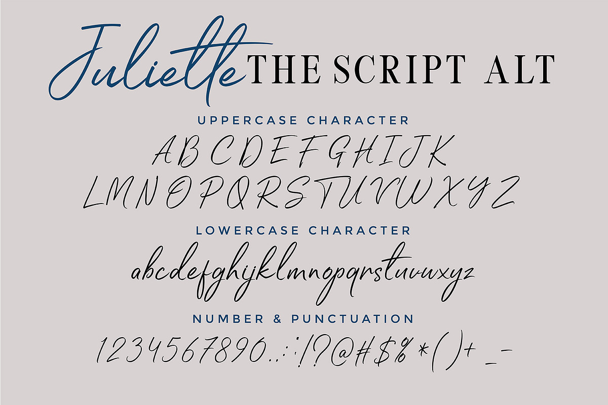 Juliette Font Duo (INTRO SALE), a Script Font by ngene (Photo 13 of 15)