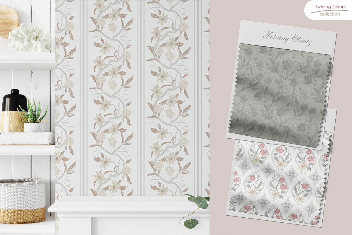 Twining Chintz - Floral Patterns, a Pattern Graphic by InaCorart (Photo 9 of 10)