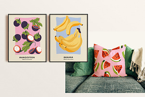 Collection Fruit Prints