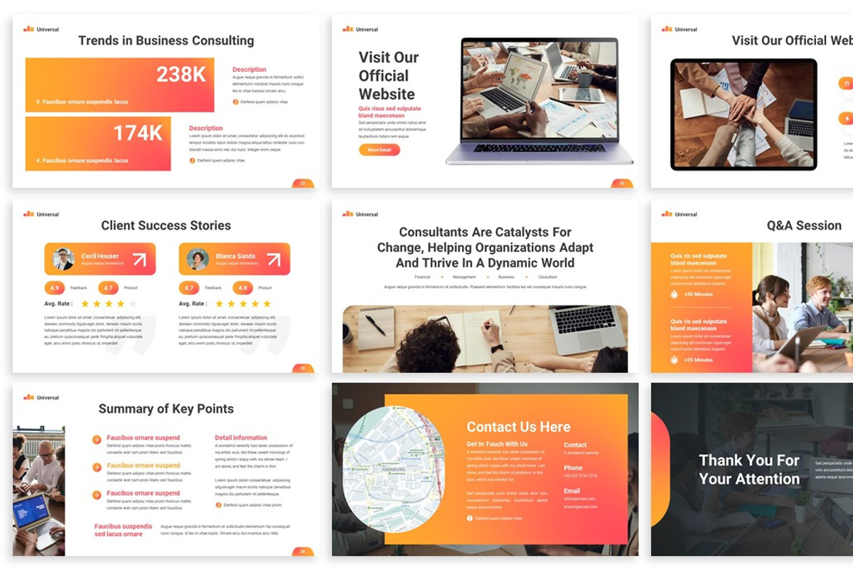 Universal - Business Keynote, a Presentation Template by SlideFactory (Photo 4 of 4)