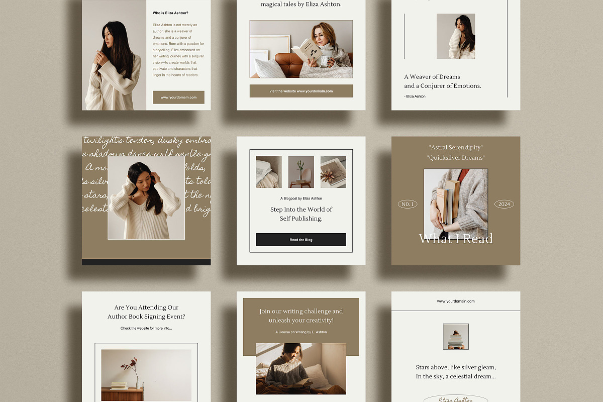 Ashton Social Media Kit, a Social Media Template by Ruben Stom (Photo 6 of 19)