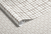 Watercolor plaid in light taupe, a Pattern Graphic by Anya-D (Thumbnail 5 of 9)