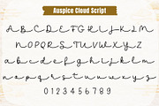Auspice Cloud - Chinese Font Duo, a Script Font by AnningArts (Thumbnail 7 of 8)