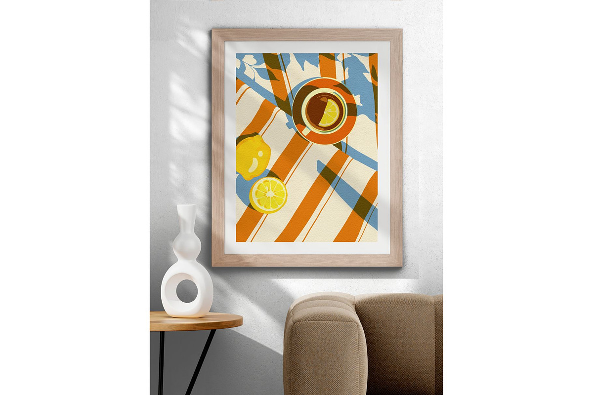 Food Wall Art Prints Set of 3, a Food Illustration by MouseGrey (Photo 3 of 6)
