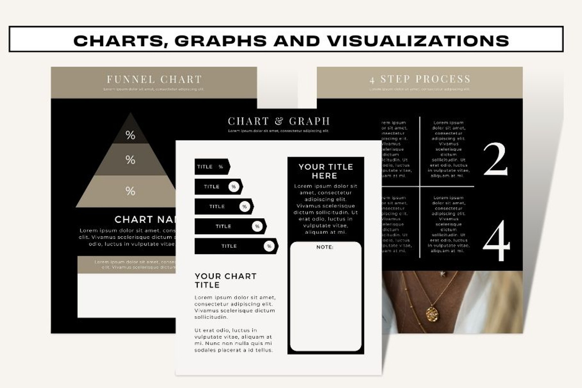 60 Page Lead Magnet - Noir Luxe, a Social Media Template by Freedom Business Shop (Photo 5 of 10)