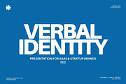 SaaS Verbal Identity Presentation, a Presentation Template by CreativeFolks (Thumbnail 1 of 3)