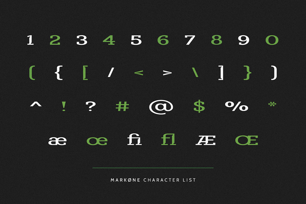 Markone - Display Slab Serif Font, a Slab Serif Font by Typia Nesia (Photo 3 of 12)