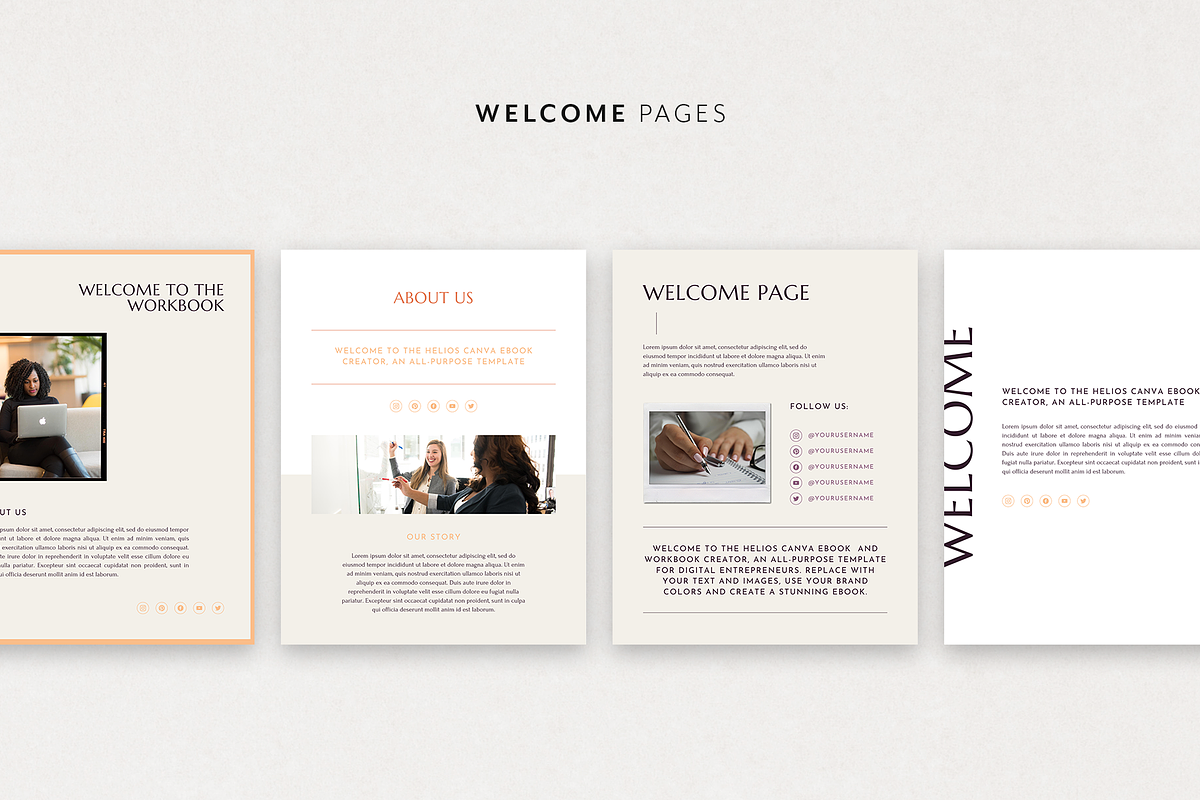 Canva Ebook & Workbook Template, a Magazine Template by Eternel Design Studio (Photo 5 of 23)