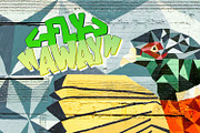 Urban Stroke, a Symbol Font by Ditatype (Thumbnail 4 of 11)